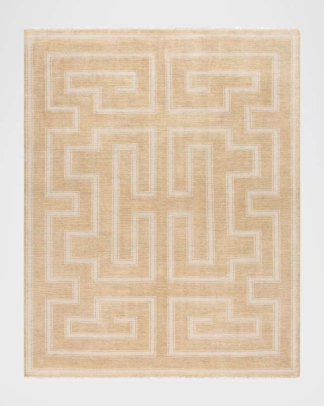 Riviera Hand-Knotted Rug, 6' x 9'